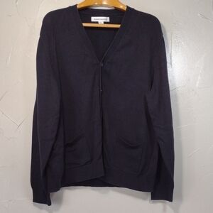 Amazon Essentials Black Dark Cardigan Sweater XXL